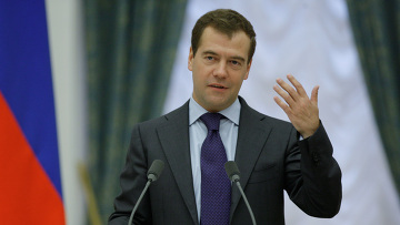 President Dmitry Medvedev